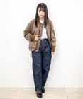 caqu FS narrow barrel ナローバレルデニムパンツ
