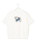 J.PRESS YORK STREET 【UNISEX】ブルドッグプリントTシャツ