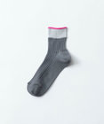 TRICOTE RIB LINE SHORT SOCKS／8×2リブラインショートソックス