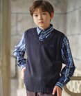J.PRESS KIDS 【140-170cm】ロゴ入りニット ベスト