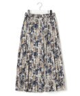 J.PRESS YORK STREET 【WOMEN】ペイントプリントスカート