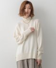 23区 【洗える】カシミヤブレンド ハイネック ニット