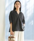 UNFILO FINE MOVE ランタンブラウス