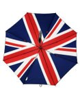 +RING 【プラスリング】【UVカット90%以上】 メンズ向け 雨傘（長）65cm UNION JACK T1329 2重張り傘