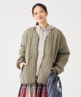 SHARE PARK LADIES 【UNISEX】キルティング蓄熱中綿 Ｖカーディガン（Mサイズ）