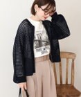 AMERICAN HOLIC ジップアップメッシュニットカーディガン【WEB限定カラー有り】