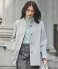 J.PRESS LADIES L ショートビーバー ボトルネック コート