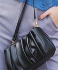 Tiaclasse 【安田美沙子さん着用・2WAY】ギャザーワンハンドルバッグ