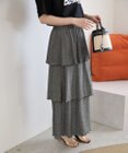 AMERICAN HOLIC ラメカットティアードスカート