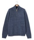 J.PRESS MEN 【KING SIZE】【Cash Lamb's Wool】ハーフジップ ニット_25年モデル