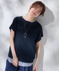 ANY 【新色追加/14色展開】アクリルガーターフレンチスリーブニット