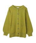 earth music&ecology クルーネックミドル丈カーディガン