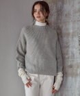 23区 【SLOW/一部店舗限定】ウールナイロン ニット