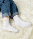 WEGO アニマル刺繍ワンポイントソックス