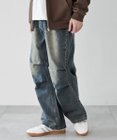 WEGO パラシュートデニムパンツ