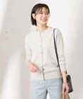 J.PRESS LADIES S 【洗える】 BASIC HI-COTTON カーディガン