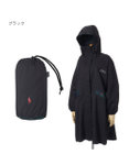 MOONBAT POLO RALPH LAUREN レインポンチョ 透湿撥水 無地×チェック 75デニール 収納袋付