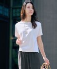 J.PRESS LADIES S 【WEB限定カラーあり・洗える】コットンスムース フレンチスリーブ カットソー