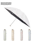 MOONBAT 【 遮光率100％/遮熱/UV/軽量】MACKINTOSH PHILOSOPHY(マッキントッシュフィロソフィー)晴雨兼用日傘 ドローイングフラワー Barbrella バーブレラ 折りたたみ傘 フワクール生地使用