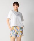 OP／FILA 【Ocean Pacific】裾ブラウジングTシャツ付き４点セット水着