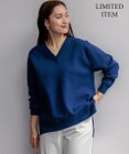 23区 L 【Lサイズ限定】ヴィスコースストレッチ Ｖネック ニット