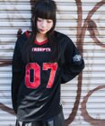 WEGO 【ユニセックス着用ITEM】ナンバリングホッケーT（LS）