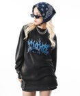 WEGO 【ユニセックス着用ITEM】フレイムグラフィックBIGT（LS）