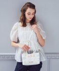 Maison de FLEUR ローズ2Wayキルティングミニトートバッグ