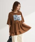 Green Parks アソート柄ドッキングプルオーバー
