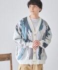 WEGO オーバーフィットパターンカーディガン