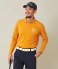 23区GOLF 【MEN】【吸水速乾・UVケア】ハニカムカノコ 長袖ポロシャツ