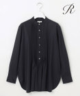 23区 L 【R(アール)】ウールトロストレッチ ピンタックブラウス