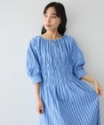 CRAFT STANDARD BOUTIQUE インド製 ハーフスリーブシャーリングワンピース