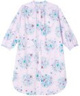 tsumori chisato SLEEP ルームウエア　ワンピース　長袖　綿100%　綿サテン素材　/ワコール　UNX545