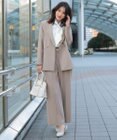 スマートビューティストレッチベルト ワイドパンツ