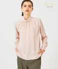 BEIGE， EVA / ハイネックロングスリーブブラウス