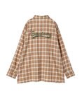 Green Parks ＥＧＯＩＳＴ　チェックロゴシャツチュニック