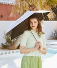 Maison de FLEUR 遮光&UV CUT 折りたたみ傘