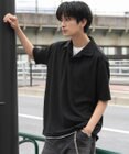 WEGO 【ユニセックス着用ITEM】フェイクレイヤードニットポロシャツ（SS）