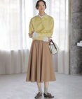 組曲 L 【ご好評につき追加販売 / 加藤ローサさん着用】ハンサムツイルフレア スカート