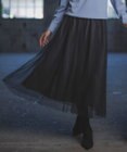 自由区 L 【新色追加生産・WEB限定カラーあり】チュール スカート