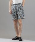 JOSEPH HOMME 新柄【洗える/ストレッチ/シワになりにくい】クールドッツストレッチ メキシカントプリント ショートパンツ/ BERMUDA