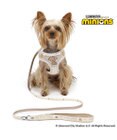 PET PARADISE ミニオン ティム リード付きハーネス  《チェック柄》  Ｓ 小型犬