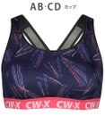CW-X 【WOMEN】 スポーツブラ 5方向 吸汗速乾（前身頃） HTY128 /ワコール