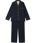 une nana cool 【綿100％】シルケットスムースパシャマ　ＭＡＤＥ　ＷＩＴＨ　ＬＩＢＥＲＴＹ　ＦＡＢＲＩＣ