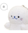 Mother garden しろたん ついたんマスコット  キーホルダー 12cm 《もふもふ 白》 単品