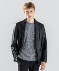 JOSEPH HOMME 新素材【シャツ感覚で羽織れる軽さ】シュリンクエアレザー　ジャケット