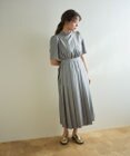 #Newans ワイドプリーツワンピース