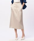 23区 ドレープサテン スカート