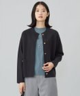 J.PRESS LADIES 【洗える】VIS/PE ROME ニット カーディガン